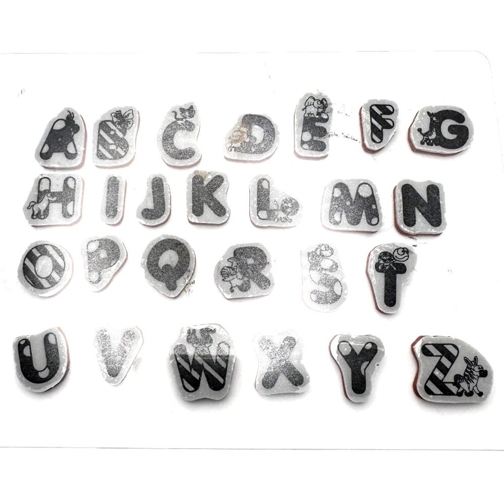 Fun Stampers Journey Full Alphabet Animal Rubber Stamps Crafting Card Making